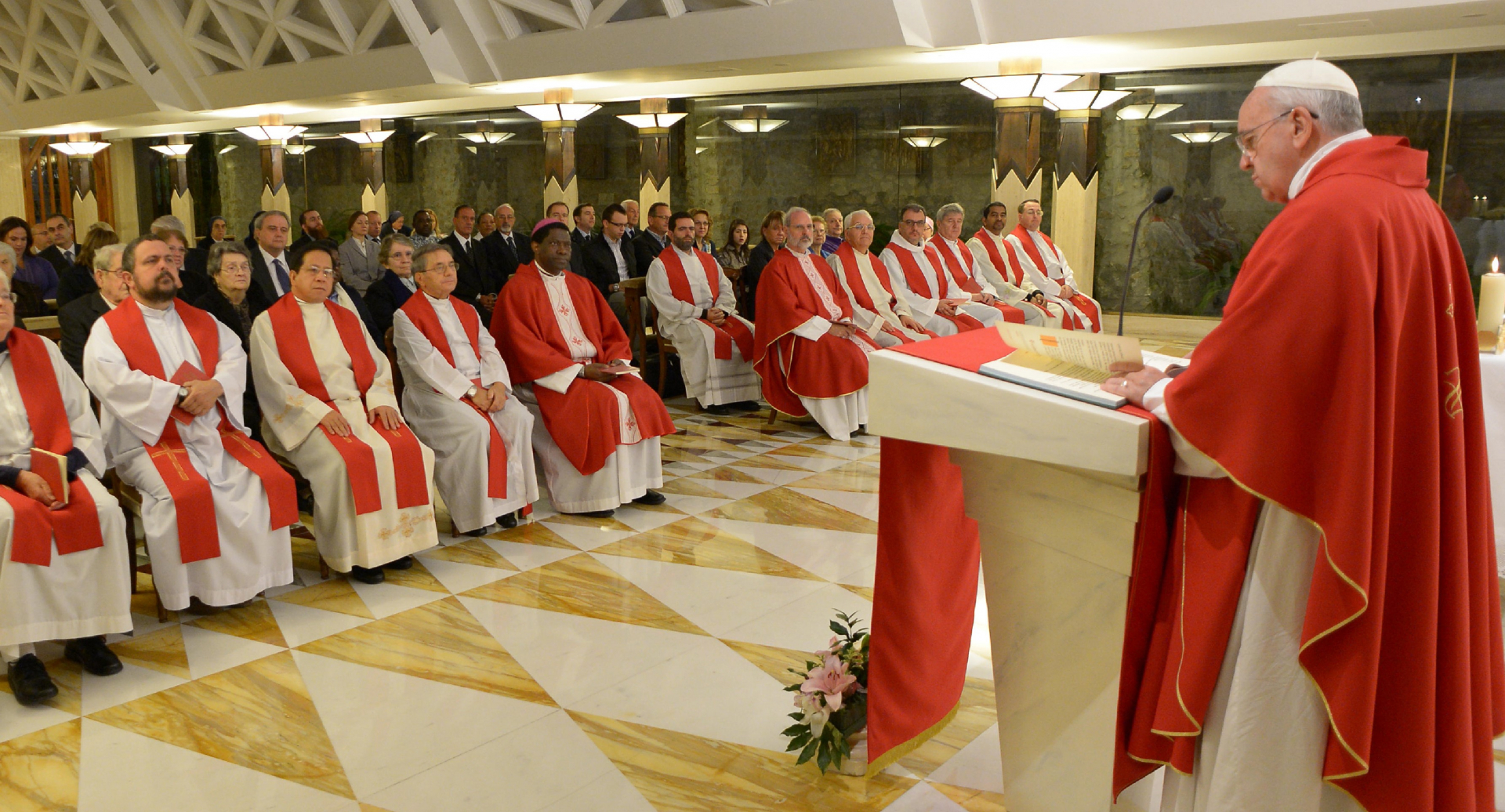 ​Su Tvl al messa di Santa Marta