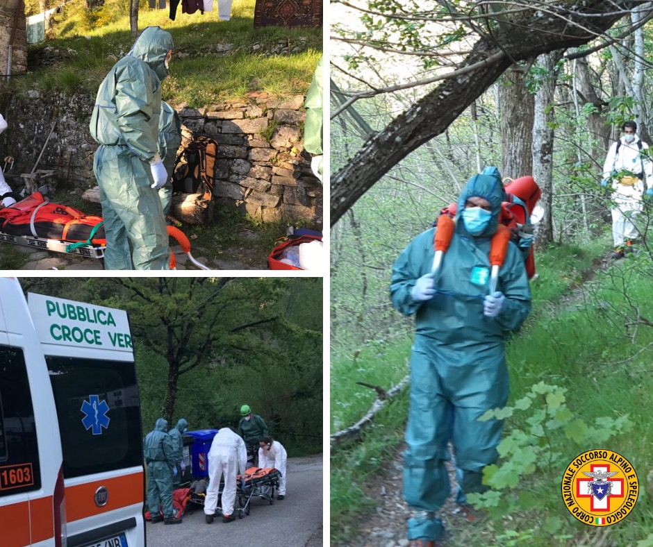 Cronaca, Montagna P.se: salvato dal Soccorso Alpino