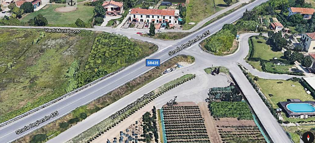 ​Nuova rotonda a Spazzavento sulla Sr435