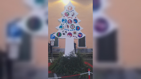 Serravalle P Se Acceso L Albero Di Natale Notizie Tvl Tv Libera